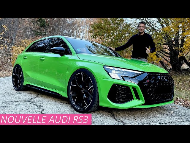 Essai Audi RS3 Sportback (2022) : la meilleure de la saga !