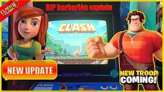 RIP BARBARIAN EXPLAIN | COC 10 ANNIVERSARY | CLASH OF CLANS