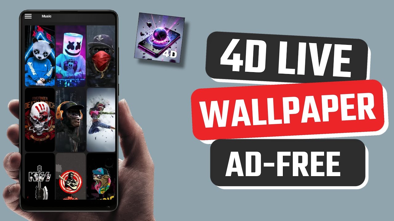 Best Free 4D Live Wallpaper App for Android YouTube