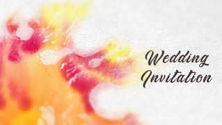 After Effects Beautiful Wedding Invitation || KC Effects