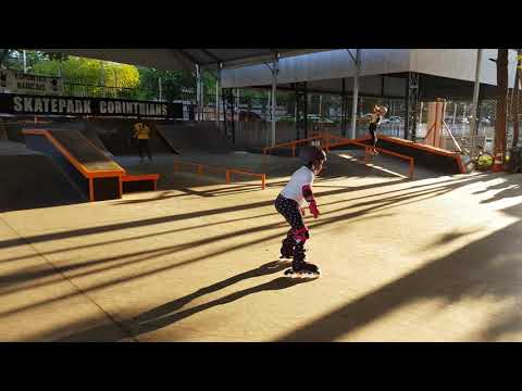 SkatePark Corinthians - Perdendo o medo de descer a rampa