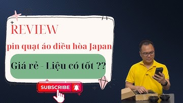 Pin quạt áo điều hòa giá rẻ - Liệu có tốt ?? REVIEW pin quạt áo điều hòa Japan 2025 | Hoàng Gia Luận