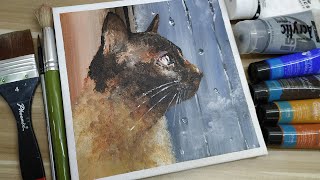 Relaxing acrylic painting #29 / easy ...