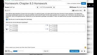 Famous Chapter 8 Hypothesis test statistics given Profile