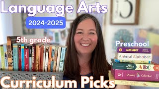 Language Arts Preschool & 5th Grade Curriculum Picks 2024-2025 I Curriculum Picks 2024-2025