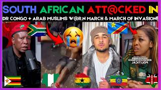 🇿🇦🇨🇩 SOUTH AFRICAN ATT.@.CKED IN DR CONGO + ARAB MUSLIMS W@R.N MARCH & MARCH OF INVASION | Kamma Dyn