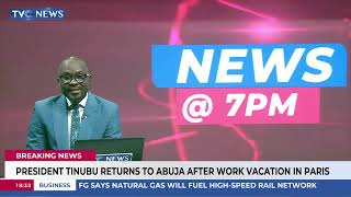 President Tinubu Returns To Abuja After Work Vacation In Paris News