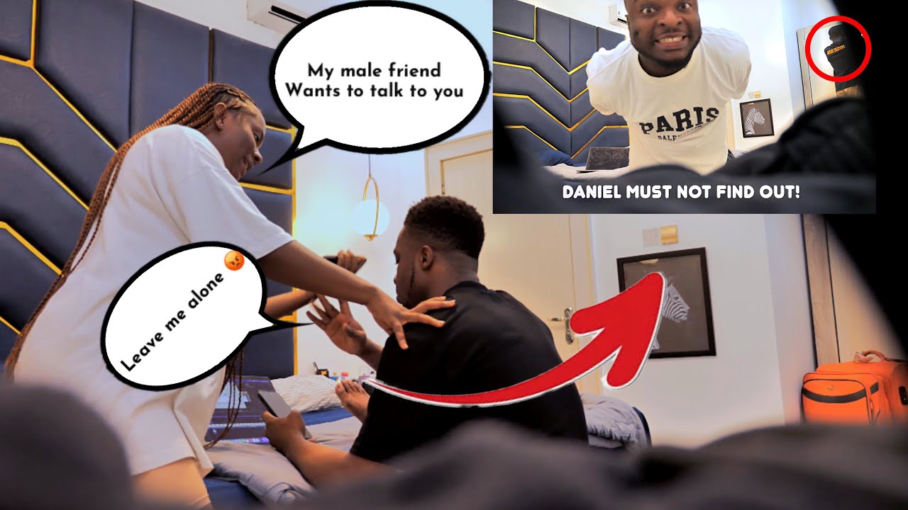 FLIRTING PRANK ON MY BOYFRIEND | HE WAS SO MAD 😂 | MY REVENGE