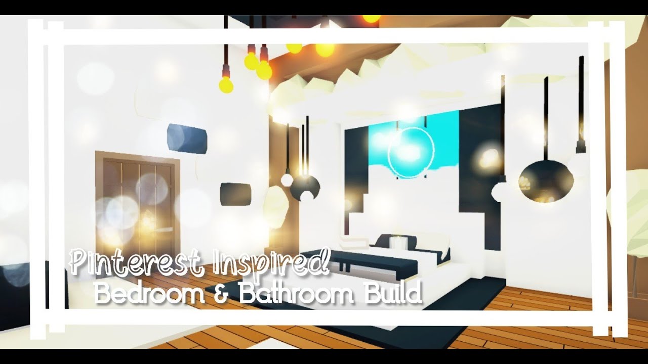 Pinterest Inspired Build Pt 3 Bedroom And Office Speed Build Roblox Adopt Me Youtube - bw aesthetic artsy youtuber filming studio up roblox