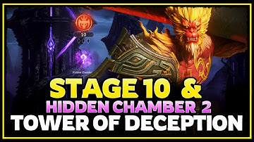 Stage 10 & Hidden Chamber 2🔹  Tower of Deception🔸Full Playthrough ✤ Watcher of Realms