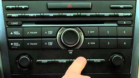 2011 - 2010 Mazda CX-7 Audio Control Tutorial