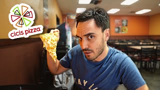 Taking My Italian Husband To Cicis Pizza