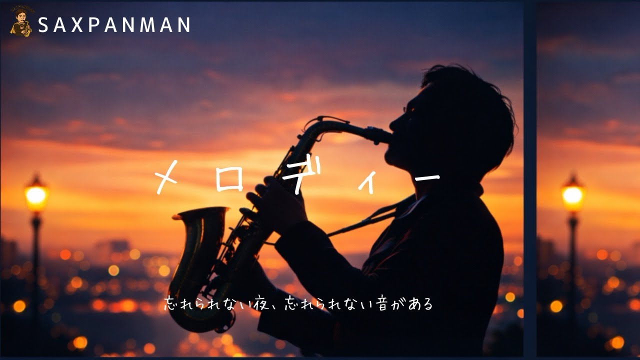 夜に思い出す忘れられない音がある… メロディー　alto sax cover For late night #japanesesong 