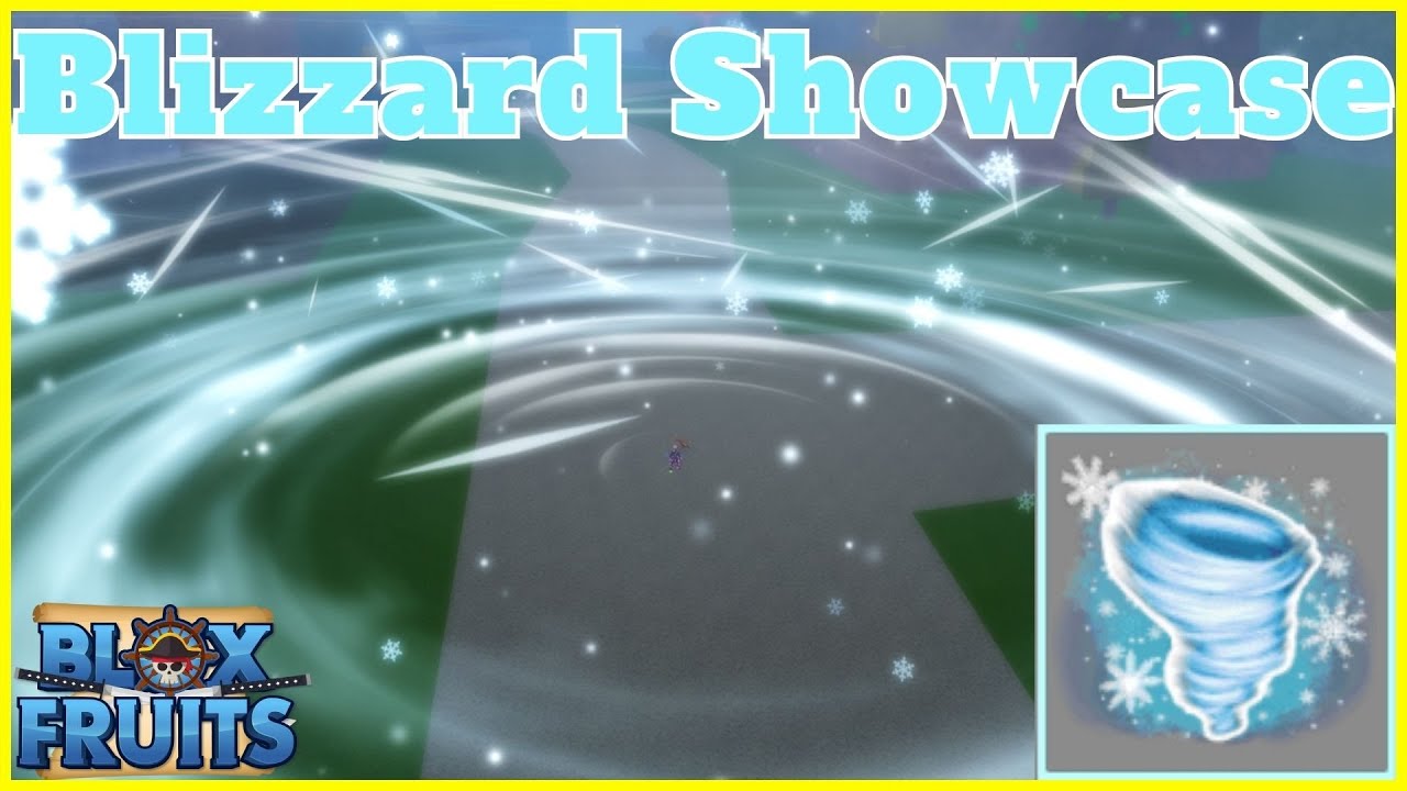 BLIZZARD SHOWCASE [Blox fruits] 