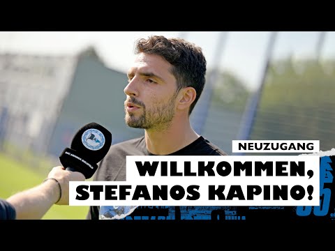 Herzlich Willkommen, Stefanos Kapino!