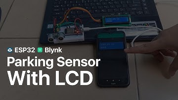 Sensor Parkir Sederhana Menggunakan ESP32 + Blynk