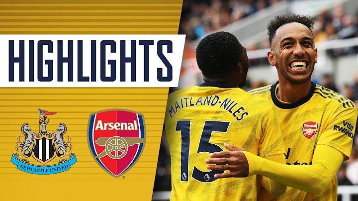 AUBA'S OFF THE MARK! | Newcastle United 0-1 Arsenal | Goals & highlights