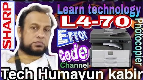 How to solve sharp error code L4-70 is explained. Contents  Sharp  || #subscribe #sorts #sharp