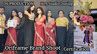 Oriframe Brand Shoot 2ndtime | Traditional looks | Hi5 studio Dunlop  | Mini shoot  Vlog 🔥