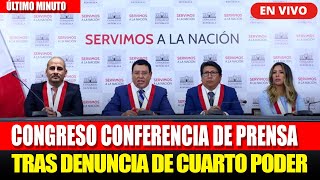 🔴¡ÚLTIMO MINUTO! CONGRESO SE PRONUNCIA POR DENUNCIA DE CUARTO PODER POR POLICLINICO SOBREVALORADO