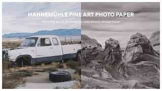 BEST Hahnemühle fine art photo paper?