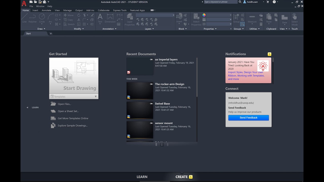 AutoCAD Chapter 4 Multiview Drawings (Layers/Templates) YouTube
