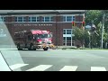 Fairfax city fire rescue engine 433 responding