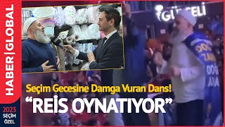 Güngörenli Ahmet Amca Dansıyla Seçim Gecesine Damga Vurdu 