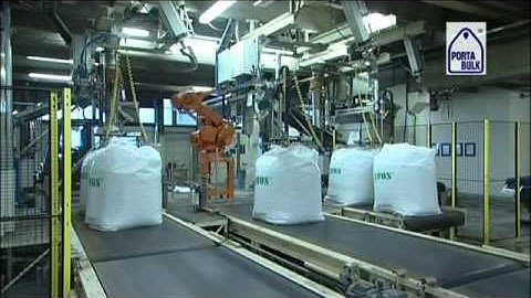 PORTABULK AUTOMATIC BIG BAG FILLING FAB 2 Lines mpg   YouTube