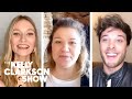 Kelly Clarkson Interviews 'I Dare You' Artists Faouzia, Blas Cantó, Carolin Niemczyk & Maya Buskila