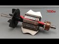 How To Make 7000w Free Electricity Energy At Home Self Running Generator