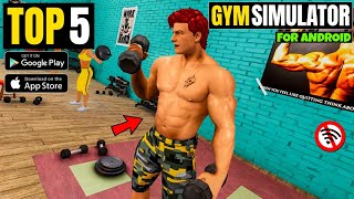 TOP 5 GYM SIMULATOR GAMES FOR ANDROID! 5 BEST GYM SIMULATOR GAMES FOR ANDROID/GYM SIMULATOR 24 screenshot 4