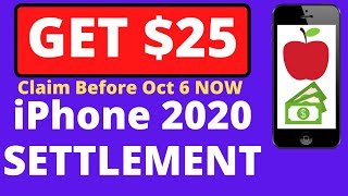 $25 for iPhone 6 7 SE Apple $500 Million Settlement Batterygate Filing GET PAID - Claim Link $25 for iPhone 6 7 SE Apple $500 Million Settlement Batterygate Filing GET PAID - Claim Link