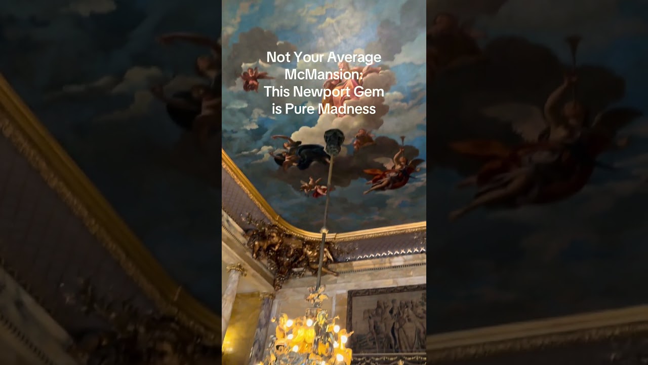 Newport, RI’s hidden gem: the Marble House. 