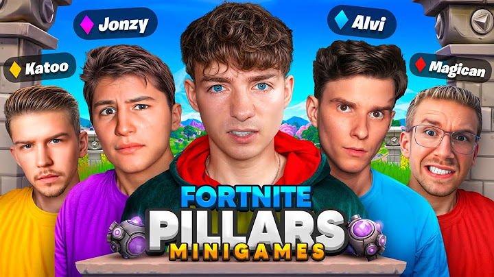 Das XXL PILLARS MINIGAMES BATTLE in FORTNITE! ⚔️🏆