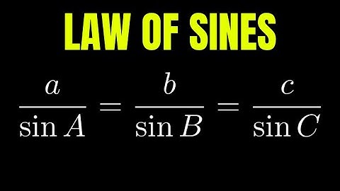 The Law of Sines - Introduction and Example