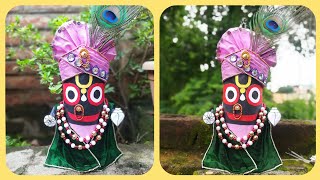 Part2|How to Make Lord Jagannath from Cardboard|Jagannath Murti Making|Paper Craft|World of Artifact