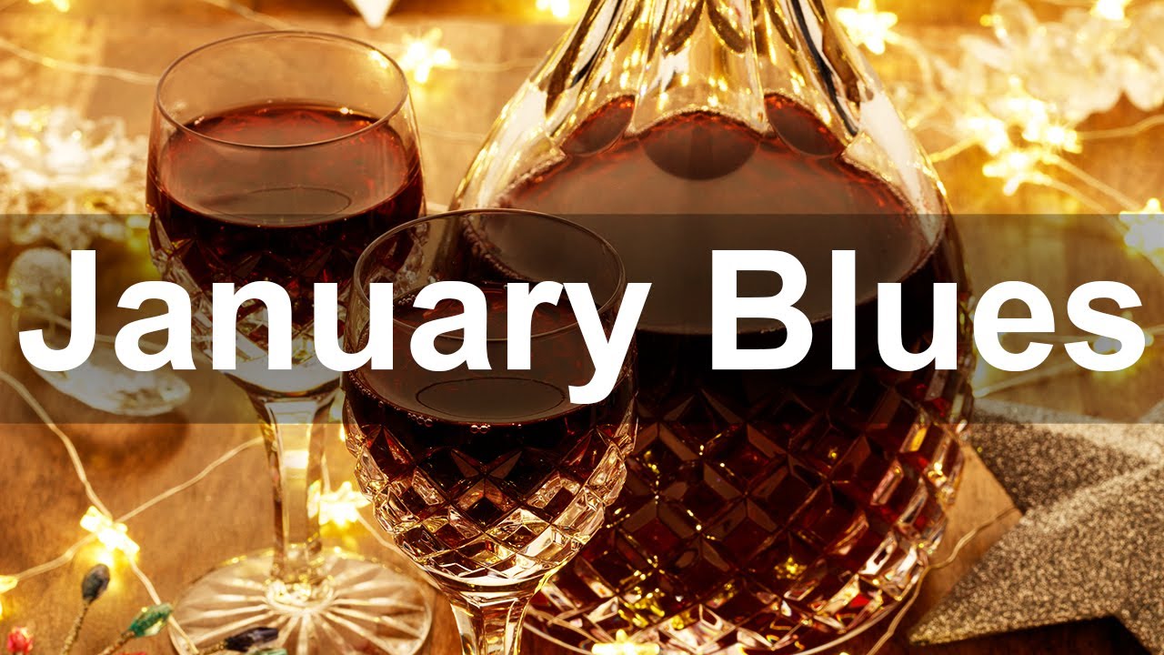 January Blues - Dark Winter Blues Music played on Guitar and Piano