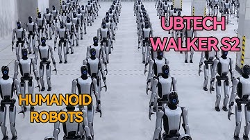 Ubtech Walker S2 Chinese humanoïde robots salueren en marcheren: wat is de boodschap?