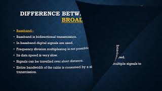 DIFFERENCE BETWEEN BROADBAND AND BASEBAND!!