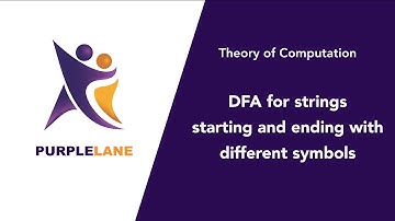 23  Minimal DFA for strings starting and ending with different symbols