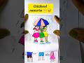 childhood memories 😁😅#shorts #paperfolding #art #childhood #bachpan #youtubeshorts #emotional