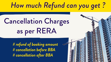 Flat Cancellation Charges as per RERA | Know this Before Booking a New Flat