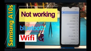 Samsung A10s WiFi Bluetooth not working repair | A10s no WiFi no Bluetooth repair