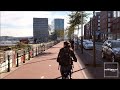 Cycling from west to east Amsterdam