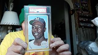 1964 TOPPS GIANTS HANK ASRON PSA