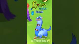 BLARRET on Poison Islet ||  #msm #mysingingmonsters #etherealworkshop