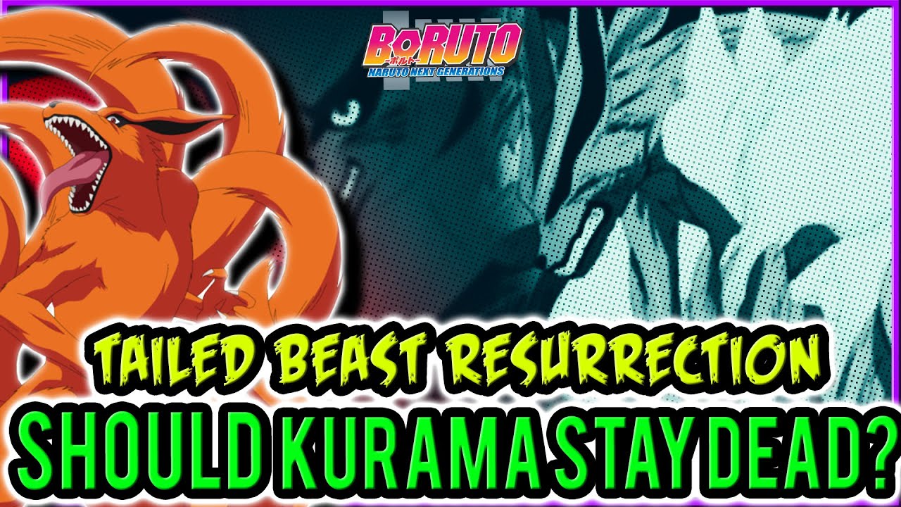 Should Kurama Stay Dead Boruto Manga Chapter 56 and Beyond YouTube