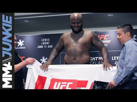 UFC Fight Night 110 official weigh-ins