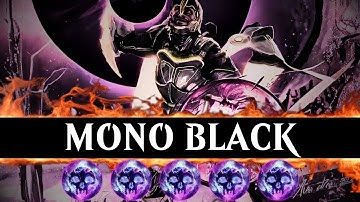 Top % Mythic with Mono Black Midrange